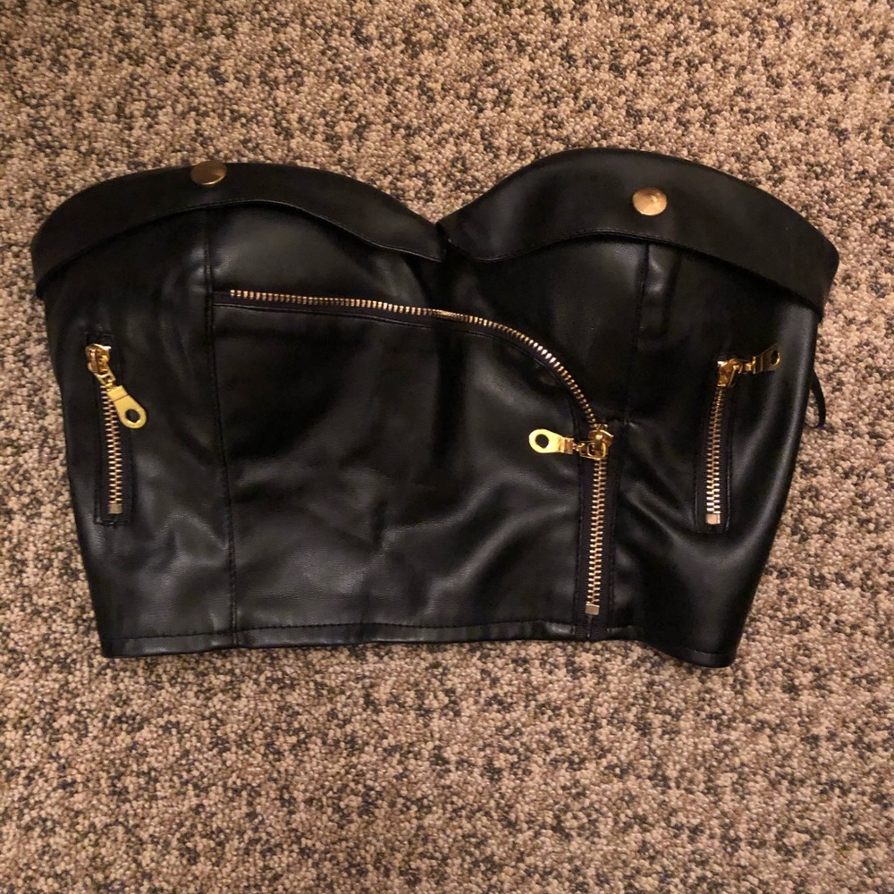 Revolve Bustier crop top